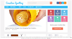Desktop Screenshot of creativespotting.com